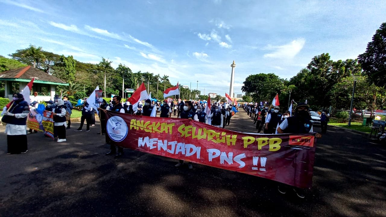 Foto : Aksi Tenaga Penyuluh Perikanan (Foto : Istimewa)