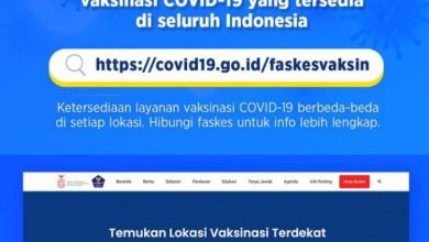 Photo of Kita Wajib Tahu! Ternyata Begini Lho Cara Cek Lokasi Faskes Vaksinasi di Seluruh Indonesia
