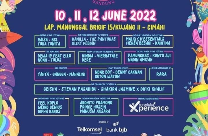 Photo of Line Up Now Playing Festival 2022, Hari Kedua, Sabtu 11 Juni Akan Dimeriahkan Oleh Noah, Bunga Citra Lestari Gangga Hingga The Panturas